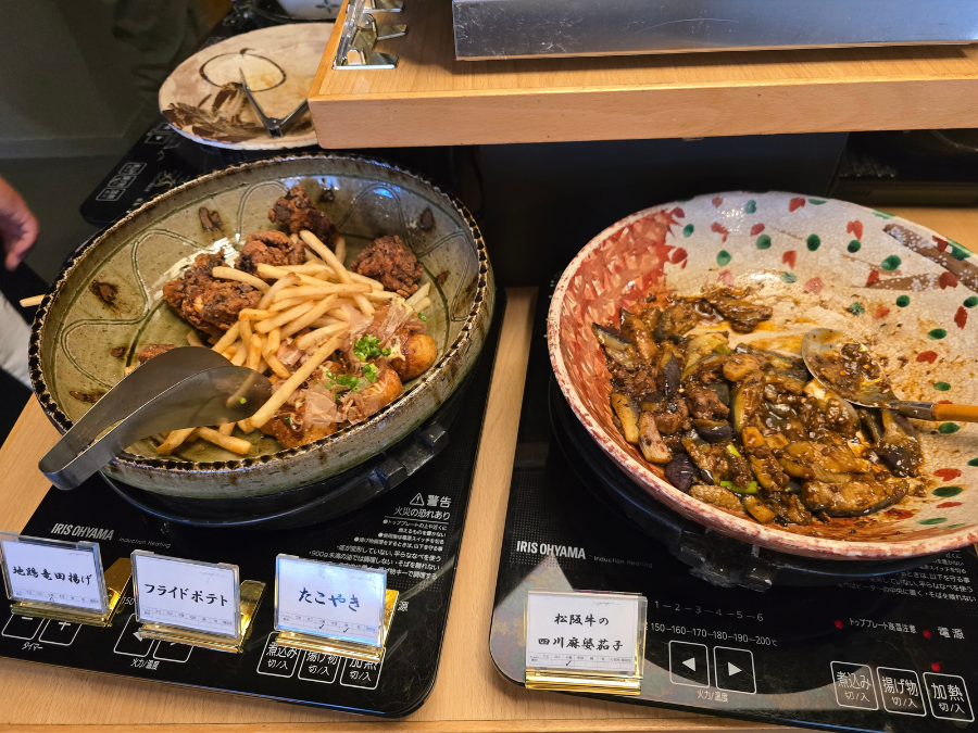 ホテル八木のビュッフェ