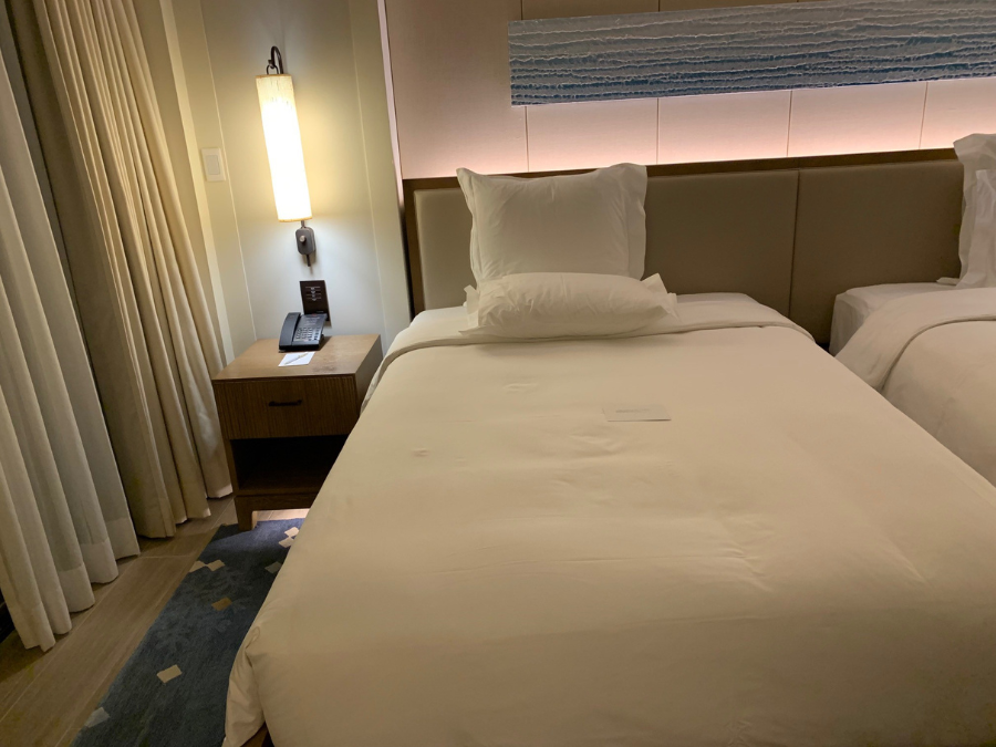 ANAインターコンチネンタル石垣リゾートホテルのベッド