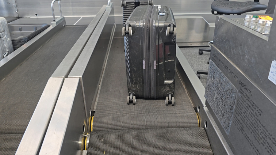 JFK空港でチェックイン