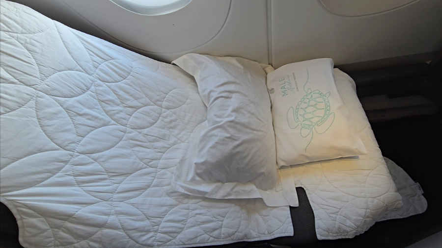 カタール航空のビジネスクラスの座席