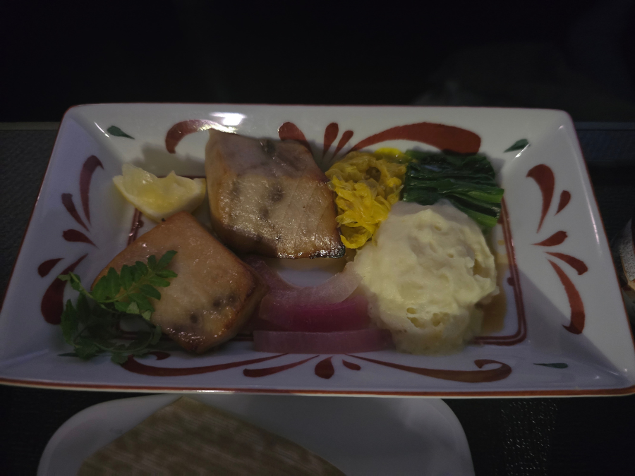 A350-1000の機内食