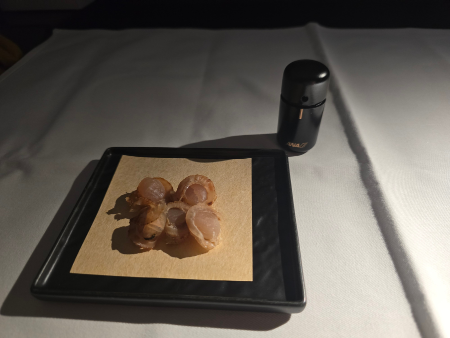 ANAファーストクラス 機内食