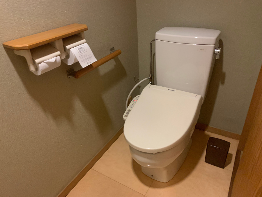 十勝川温泉第一ホテルの客室トイレ