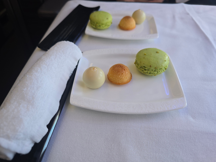 ANAファーストクラス 機内食