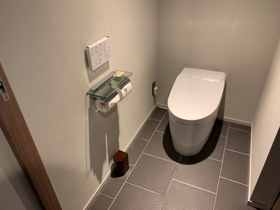 センチュリーマリーナ函館の客室のトイレ