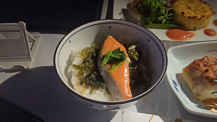ANAファーストクラス 機内食