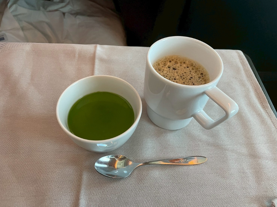 A350-1000の機内食のメニュー