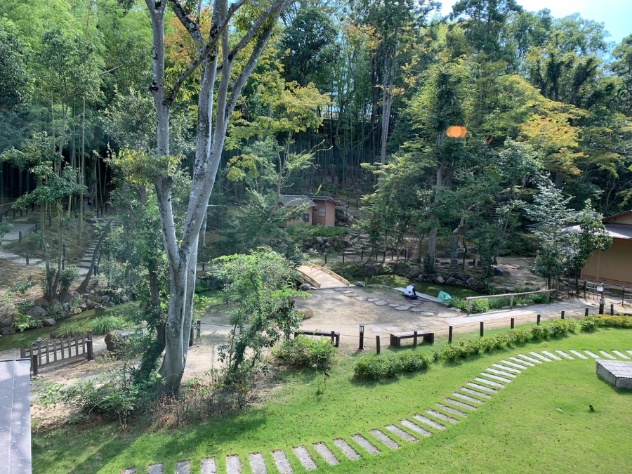 ふふ奈良 滴翠の庭園