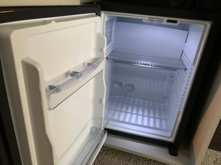 センチュリーマリーナ函館の客室の冷蔵庫