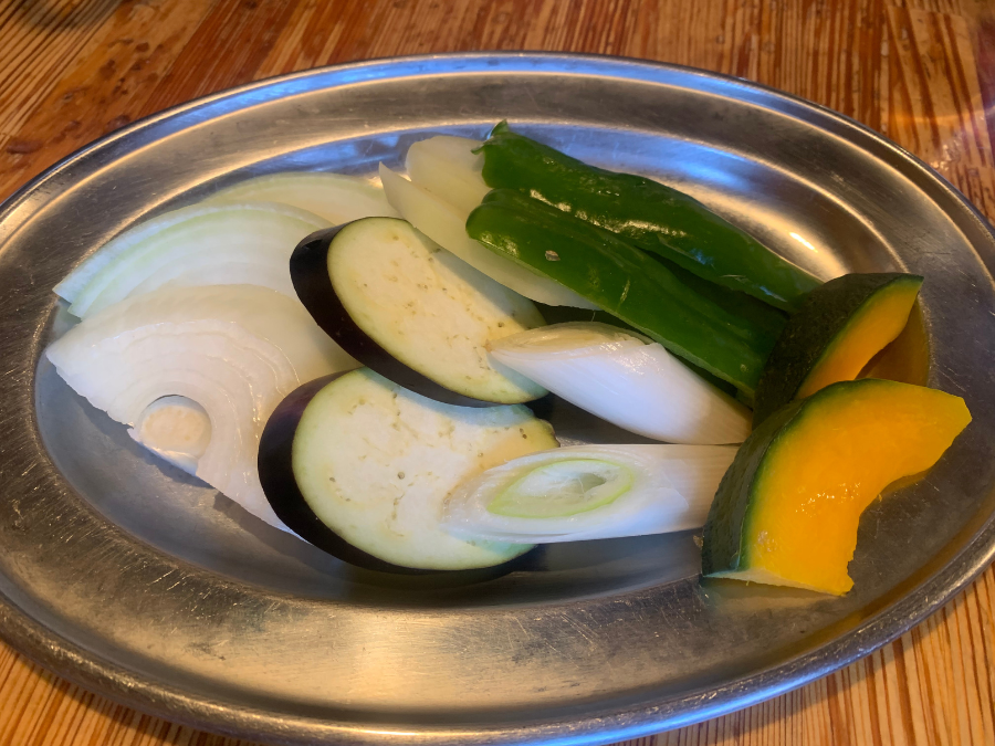 じんぎすかん北海道の焼き野菜