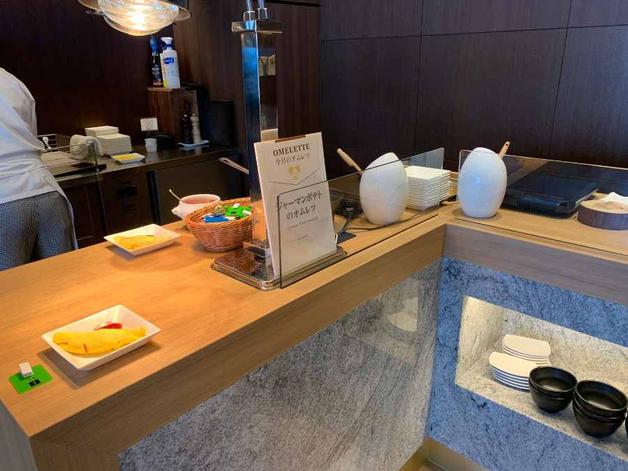 JRタワーホテル日航札幌のビュッフェのライブキッチン