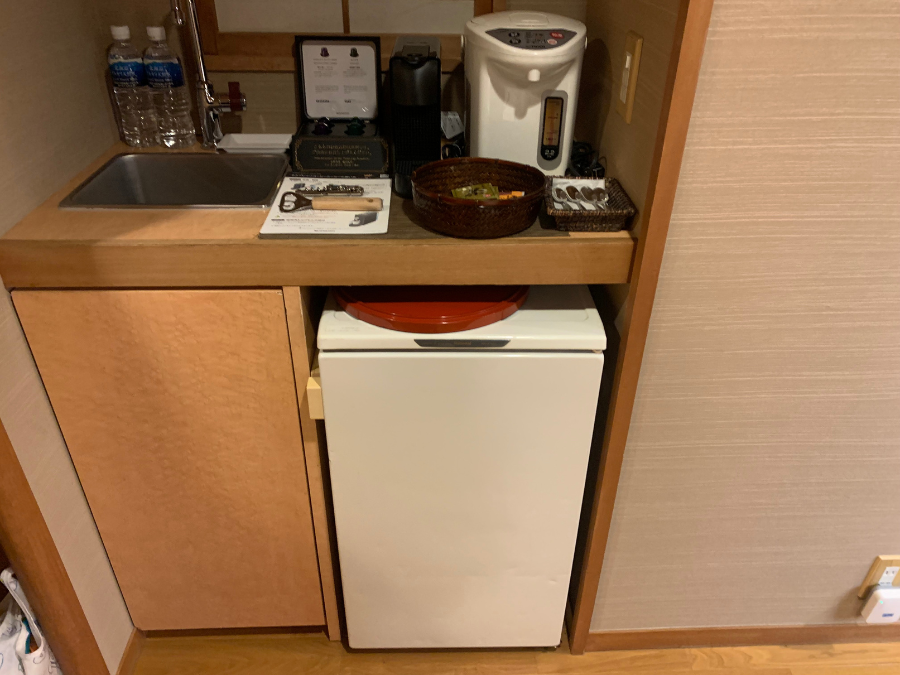 十勝川温泉第一ホテルの冷蔵庫