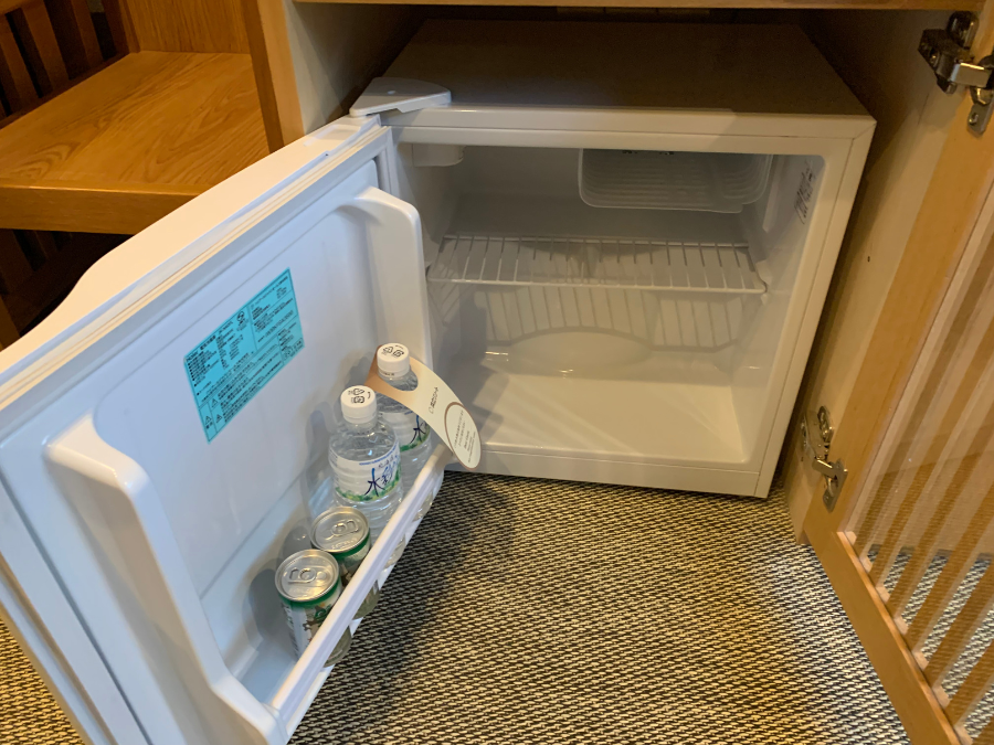 ラビスタ阿寒川の客室の冷蔵庫