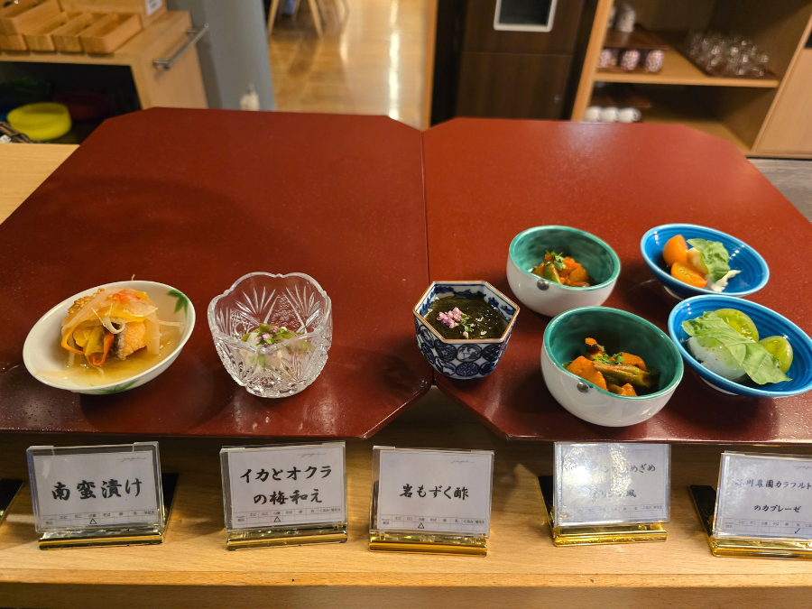 ホテル八木のビュッフェ