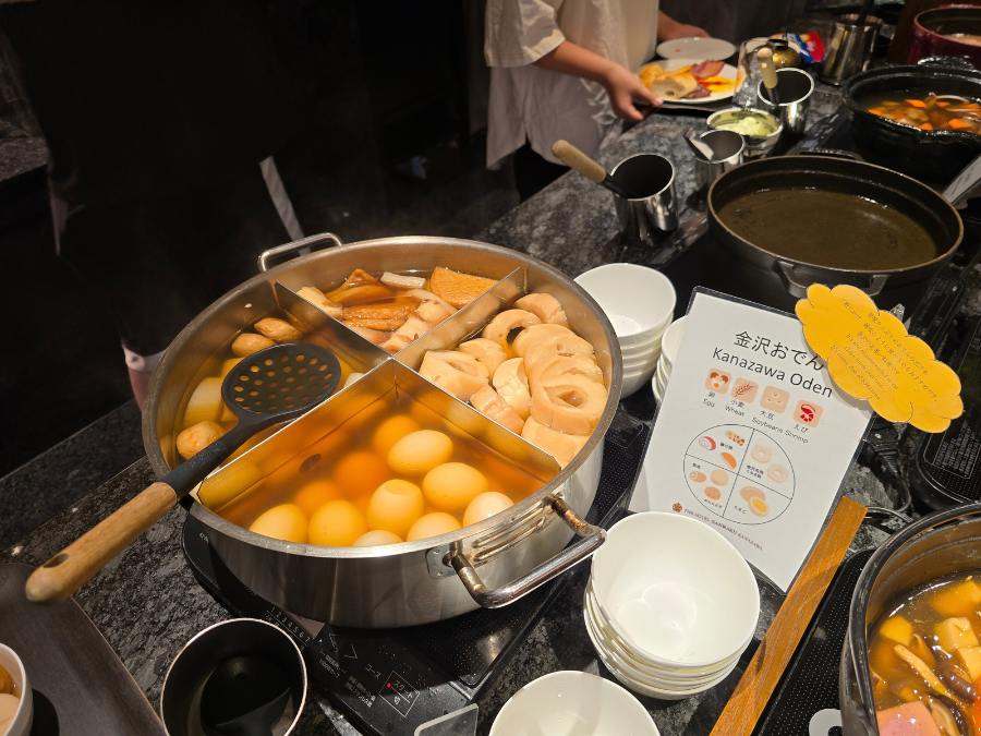 THE HOTEL SANRAKU KANAZAWA(ザ ホテル山楽 金沢)の朝食