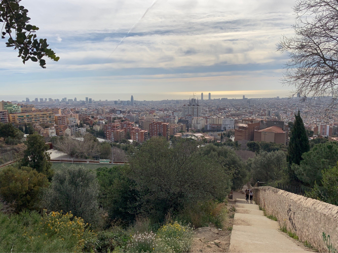 バルセロナのカルメル公園