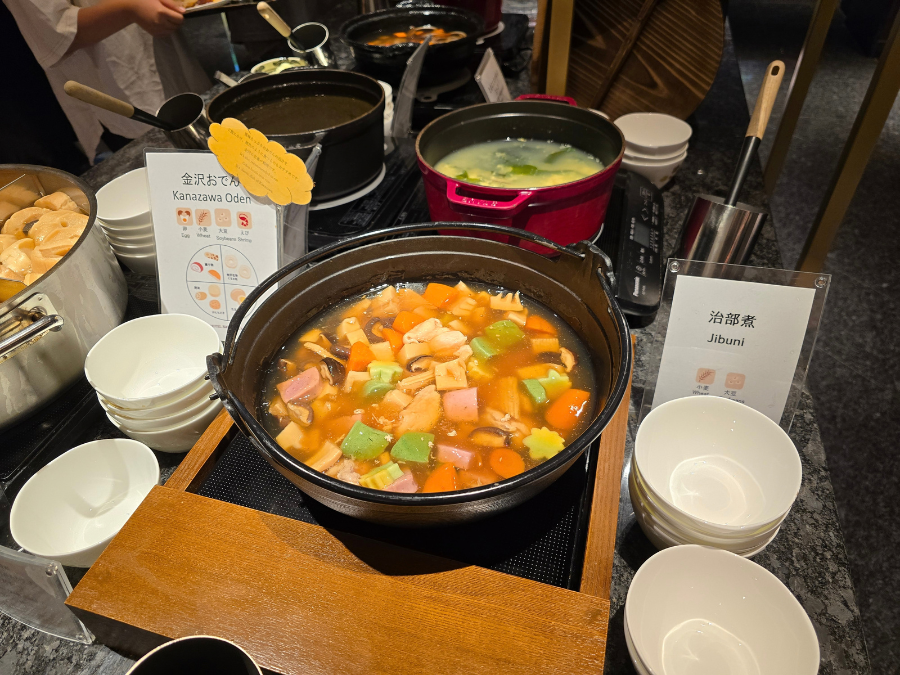 THE HOTEL SANRAKU KANAZAWA(ザ ホテル山楽 金沢)の朝食