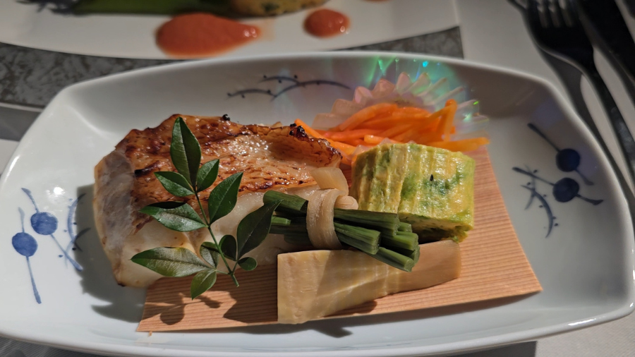 ANAファーストクラス 機内食