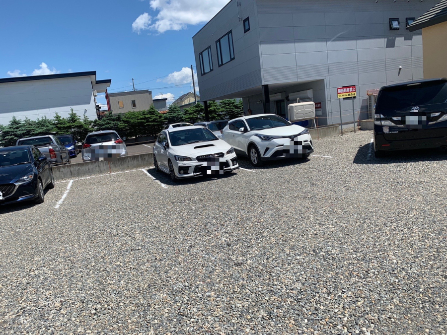 じんぎすかん北海道の駐車場